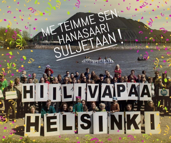 kuva Hiilivapaa Helsinki -kampanja